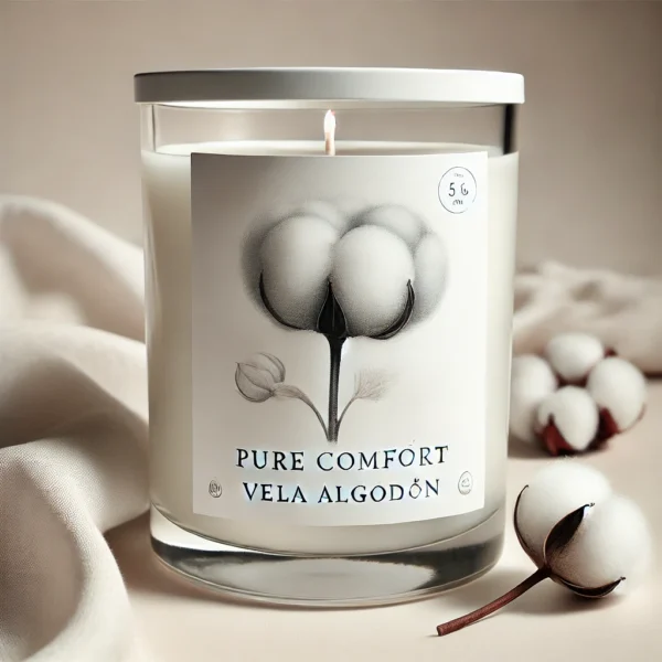 "Pure Comfort" Vela Algodón