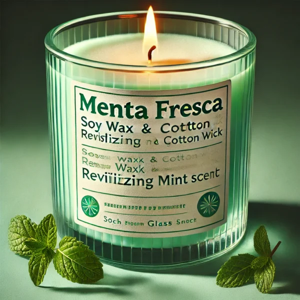 "Menta Fresca" Vela Aromática